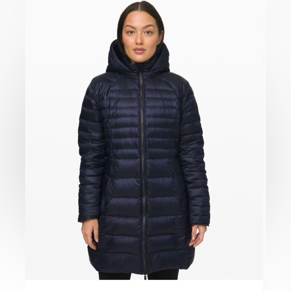 Lululemon Winter Brave The Cold Down Filled Insulated Long Coat Jacket